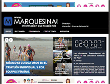 Tablet Screenshot of marquesinapolitica.com